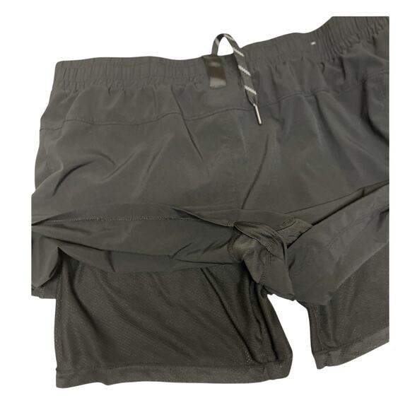 Mondetta Active Swim Shorts Mens L Large‎ Black Stretch Board Shorts Vacation - Picture 3 of 4